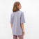 Women's T-shirt Basic Line Color Gray, Rr. 50
