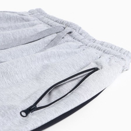 Male costume (sweatshirt/pants), black/gray melange, size 46 (m)-9