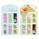 A set of magnetic bookmark for books Calligrata 6 pieces, "Dragons", mix