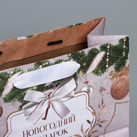 Craft horizontal package "New Year's toys", MS 23 x 18 x 10 cm, New Year-4