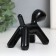Souvenir Polystone "Dog" Black 10x7.8x5.4 cm