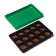 Set for seedlings: peat tablet d = 5.5 cm (15 pcs.), Cassett for 15 cells of 150 ml, pallet, green