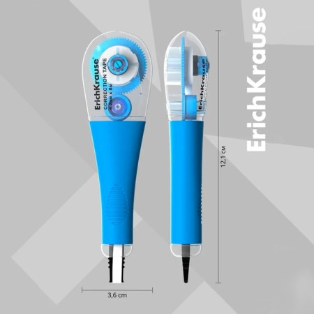 Erichkrause Techno White, 4.2 mm x 8 meters, in a blister-8