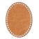 Bottom for knitting, oval - 20 × 15 cm, hdf 3 mm