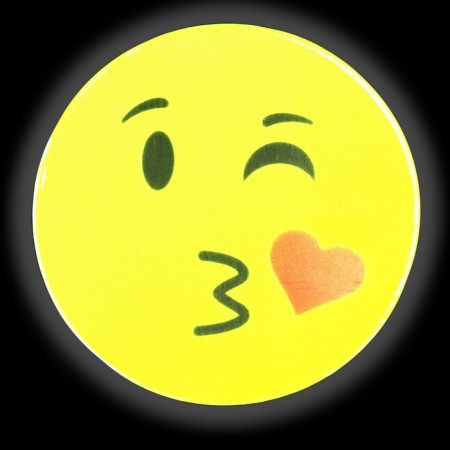 Smiles “Smiles”, 11 pcs on the sheet, yellow color-3