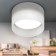 Lamp Built -in era DK 98, IP20, 15W, 80x55 mm, white color