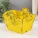 Basket-jacket "Dragosh" yellow 18x12x14.5 cm (set of 5 parts)