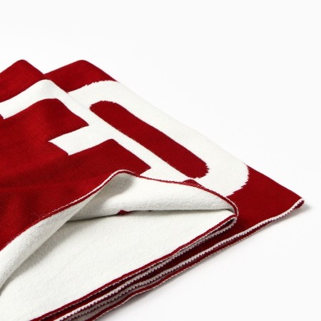 Female Bilateral Mist Red/Dairy Scarf, size 47*226cm-8