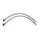 Kitchen mixer Zein ZC2022, two-wound, Cran-boux brass 1/2, beige