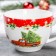 Service Porcelain Tea Daulay "New Year's Magic", 12 objects: 6 cups 280 ml, 6 saucer d = 15 cm