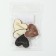 Acrylic hair hairpin Dreamer, mix, 3.5 x 3.5 cm