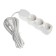 Extension cord Luazon Lighting Eco, 3 sockets, 4.5 m, 16 A, 3500 W, PVS 3x1 mm2, with salary