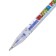 A set of gel pens, 12 colors, metallic, a body with a pattern, in a blister on a button