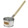 A bucket for a bath made of galvanized steel, 0.7l, 50 cm, with a wooden pen, "Dobroparov"