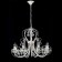 Princess 8x60W E14 Cream gold chandelier