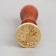 Printing for wax with a wooden handle "Rusali on the stone" 9x2.5x2.5 cm