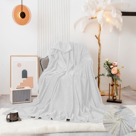 EURO DIVA AFRODITA, Velsoft, size 200x220 cm, white color-3