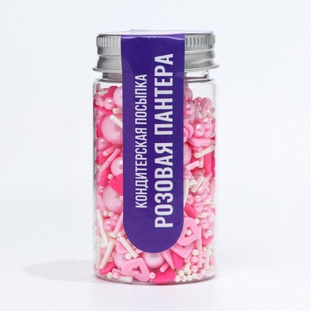 Confectionery Sprinking "Pink Panther", 50 g-1