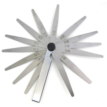 Set of measuring probes No. 3, 0.02-0.50 mm, 17 tricks, 100 mm