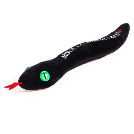 New Year! Soft toy "My beloved viper", a snake, black, 27 cm-1