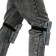 Protective, universal knee pads, 19 × 16.5 cm, gray