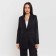 Jacket female single -breasted mist p. 50, black