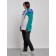 Ski costume female winter, size 46, dark green color