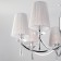 Valery 8x40W e14 chandelier chrome