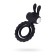 Erective ring on the penis Jos Bad Bunny, silicone, black, 9 cm
