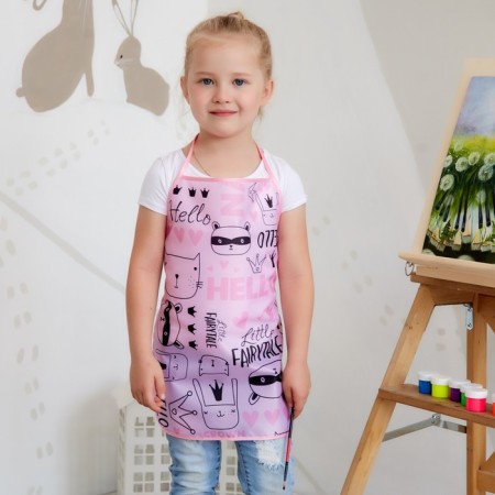 Apron Children's Ethel "Crown", 49 x 39 cm-3