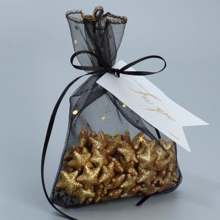 Gift bag from tulle "Evening", 13 x 18 s +/- 1.5 cm-2