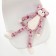 Soft toy "cat", 50 cm, cherry color