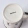 Porcelain share mug "Black Cat", 300 ml, white color