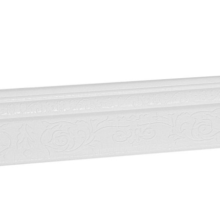 Self -adhesive PVC 3D white with a pattern, 2.3m