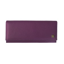 Purpur purse, matte leather, purple color