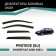 Defly window deflectors, for Mazda Protege (BJ), 2000-2003, station wagon