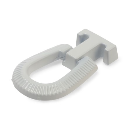 Cappio Earring, aluminum, white color-3