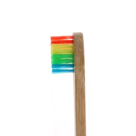 Bambook toothbrush BioCase, Mini, Rainbow-3