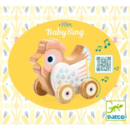 Sharmnyka Djeco "Chicken on the wheels"-1