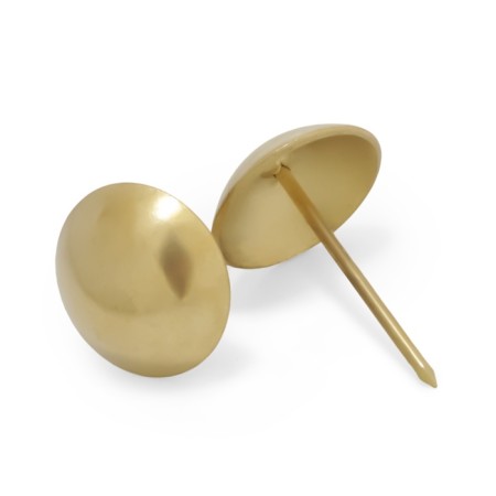 Tundra nails, decorative, 25x39 mm, gold, 100 pcs-1