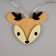 Garland "thread" 1.35 m with nozzles "chanterelles and deer", ip20, transparent thread, 10 LED, glow warm white, AAH2