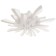 Causteen with FDD "Levante" LED 120W 3 modes 3000-6000k white 98x98x14 cm Bayerlux