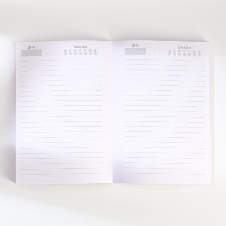Set: A5 diary, 80 sheets, stickers and handle "Cool man"-3