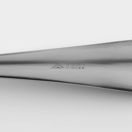Tablespoon “Coos”, h = 19.5 cm, thickness 1.8 mm, silver color-3