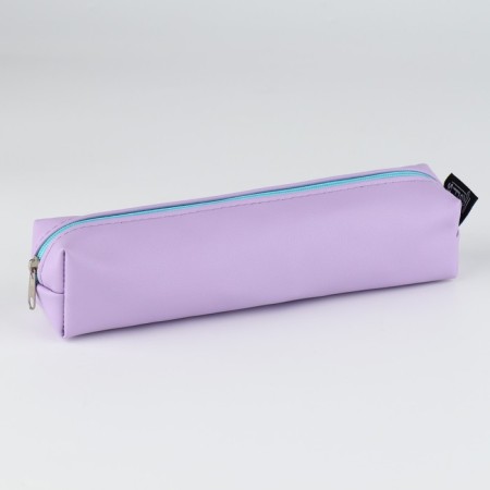 School Penalus made of artificial leather “September 1: Lilac”, 19 x 8 x 3 cm-2