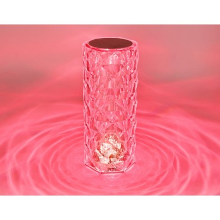 Table LED lamp with touch switch and Ambrella Light, Desk, De8021, LED, 3 W, 225LUM, RGB, Transparent Color.-4