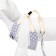 A set with a soft harness "peas", size l, leash 120 x 1.5 cm, og 42-76 cm, gray