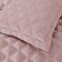 A set with a clip "Sharmel", size 230x250 cm, 50x70 cm - 2 pcs, color ash rose