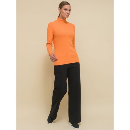 Women's turtleneck, size 48, orange color-5