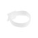 Velcro screed for wires 150x10x1.5 mm, tundra color white, 10 pcs.
